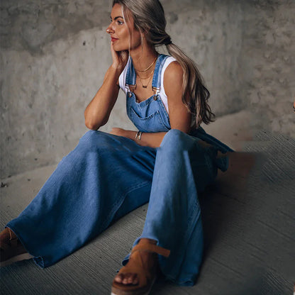 デニムサスペンダーオーバーオール