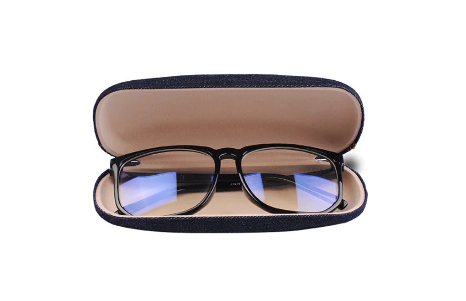 Retro Denim Eyewear Holder