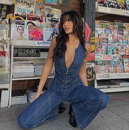Denim Jumpsuit