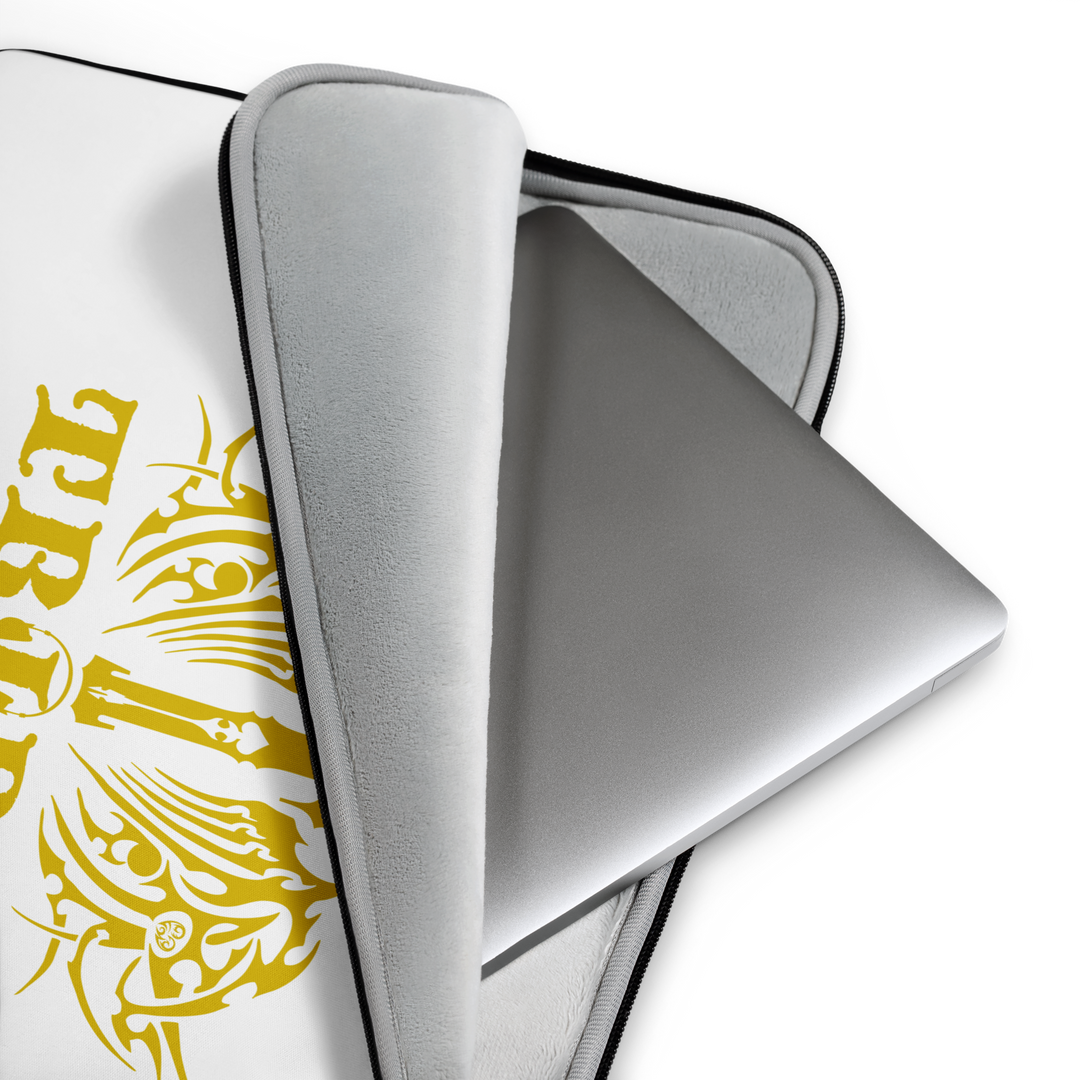 Laptop Sleeve-Gold Logo