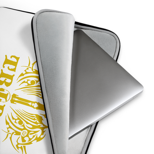 Laptop Sleeve-Gold Logo