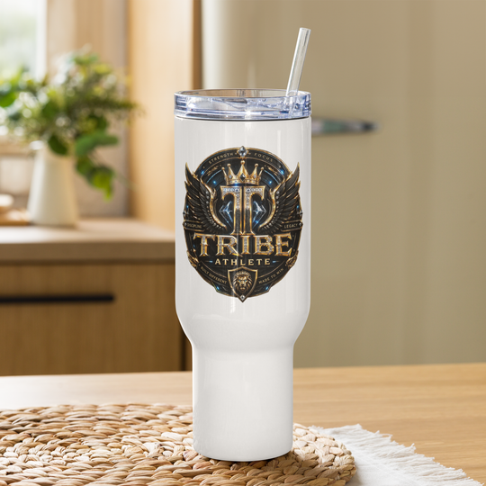 Tribe’s Travel mug with a handle