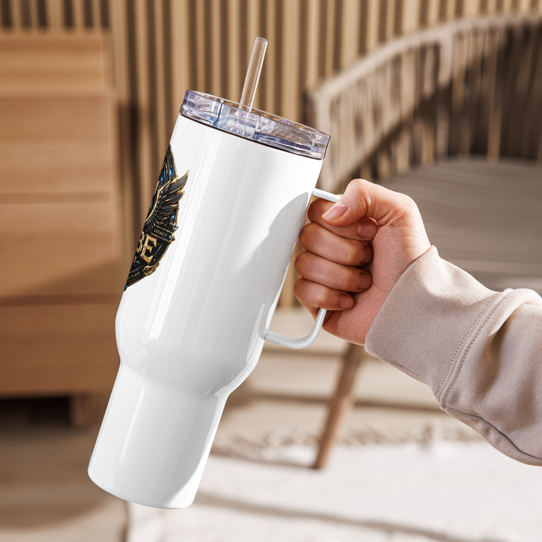 Tribe’s Travel mug with a handle