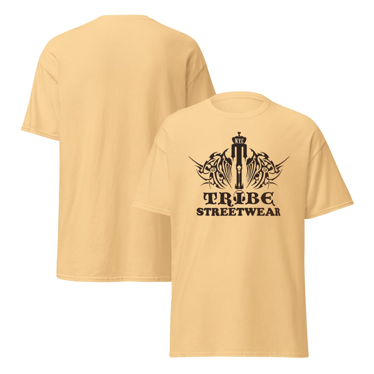 ユニセックスクラシックTシャツ（ブラックロゴ）