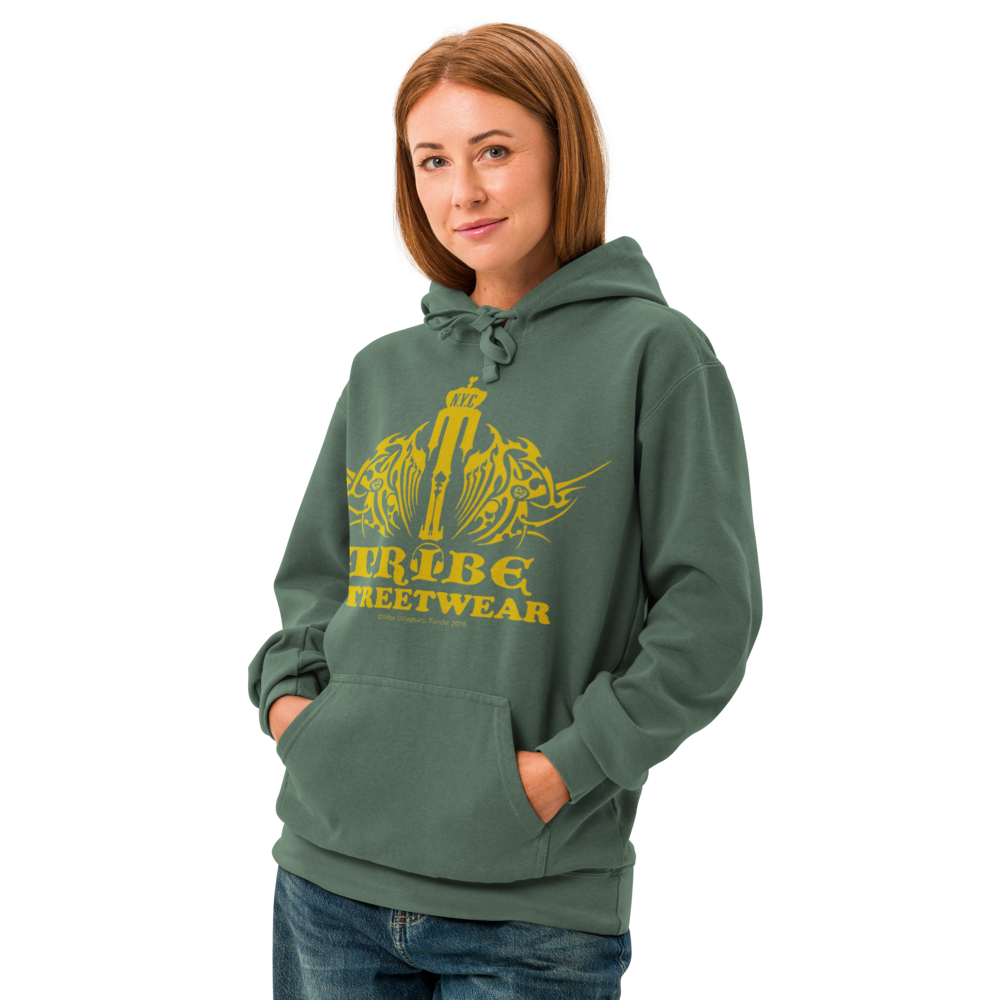 ユニセックスガーメントダイパーカー