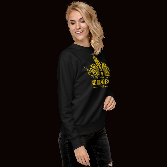 Unisex Premium Sweatshirt-Gold Logo