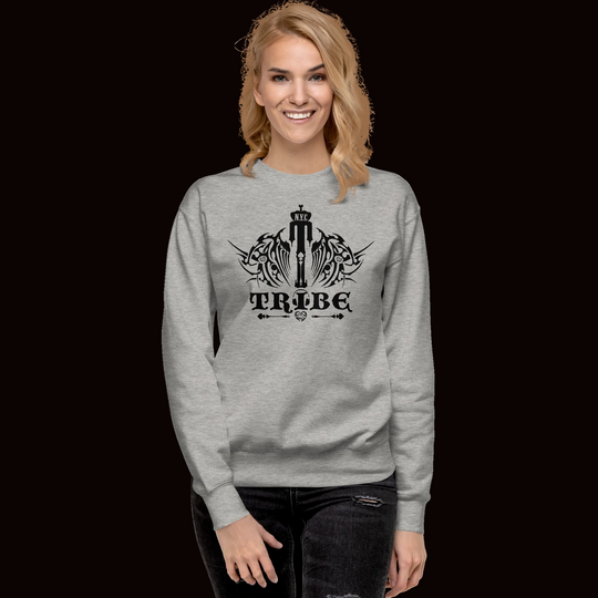 Unisex Premium Sweatshirt-Black Logo