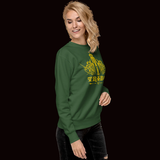 Unisex Premium Sweatshirt-Gold Logo