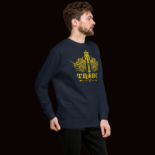 Unisex Premium Sweatshirt-Gold Logo