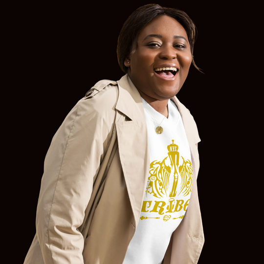 Unisex Premium Sweatshirt-Gold Logo